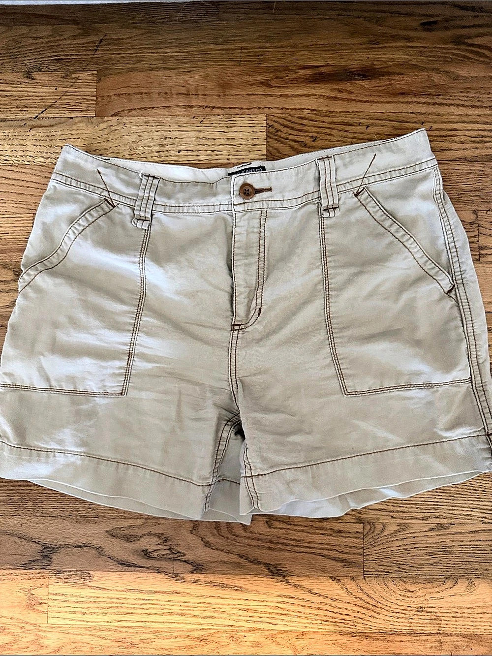 Vtg Polo Ralph Lauren Polo Jeans Co. Khaki Utility Shorts Sz 12, GREAT CONDITION